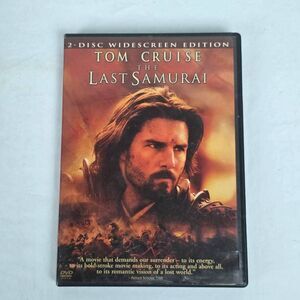 The Last Samurai DVD Tom Cruise 2 Disc